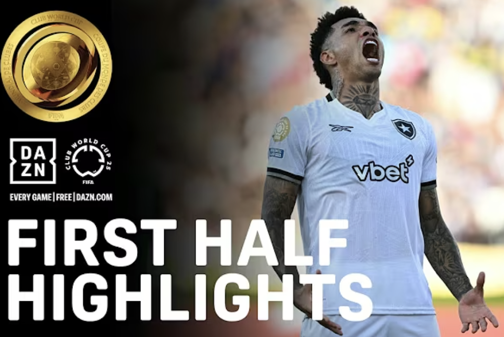 PSG Fall Behind To Botafogo | FIFA Club World Cup Half Time Highlights